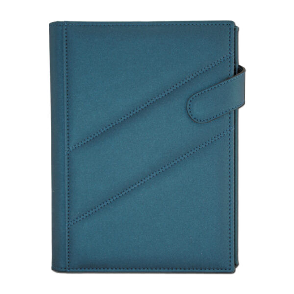 Agendă de lux Amalfi Blu, 17 x 24 cm