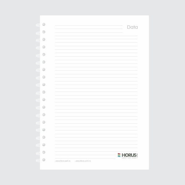 Agendă personalizată, A5 (148x210mm), copertă Mucava - 3 | YEO