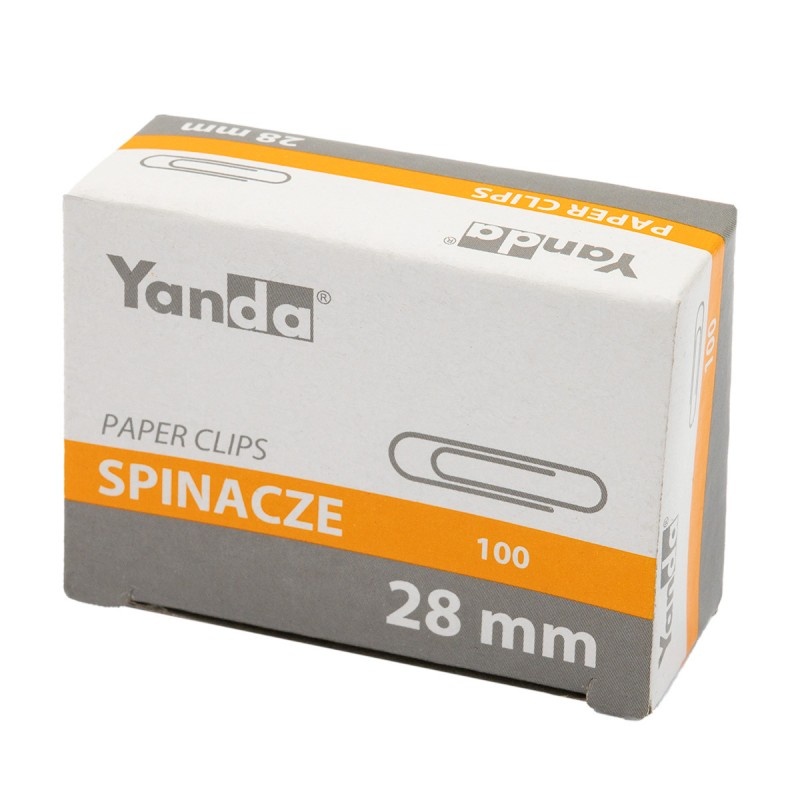 Agrafe pentru birou, 28 mm, 100 buc/cutie