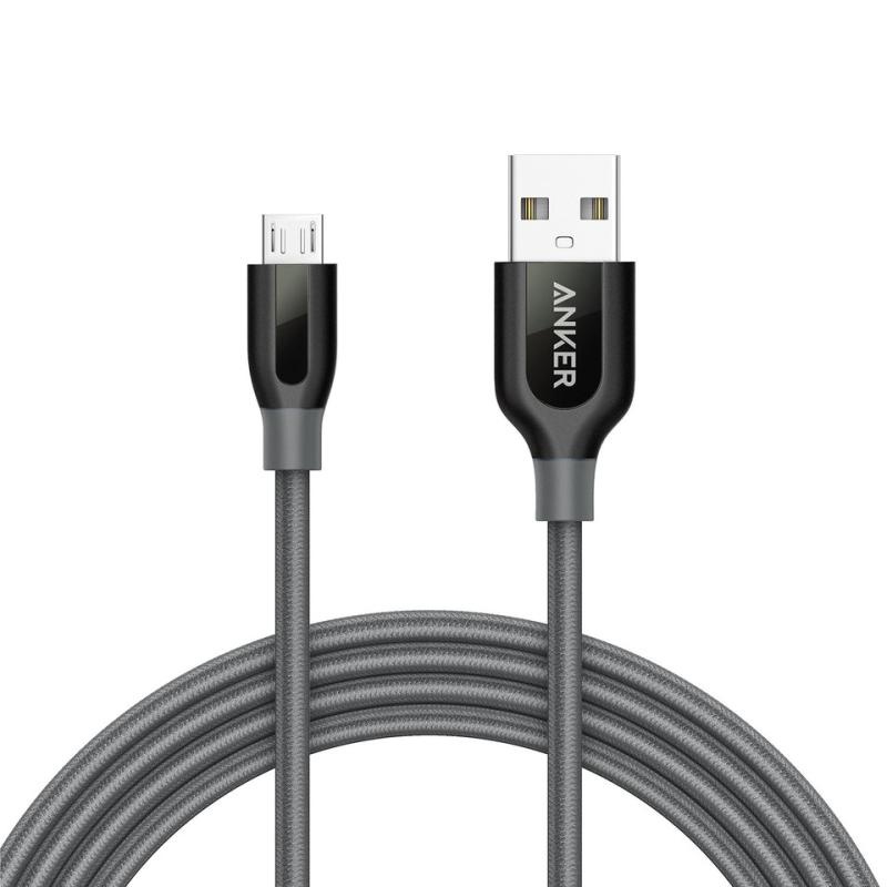 Anker Cablu Premium microUSB 1.8m Gri