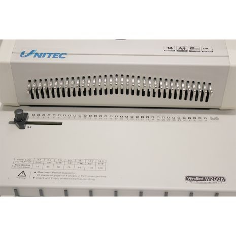Aparat de îndosariat manual UNITEC W200A - 1 | YEO
