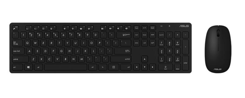 AS TASTATURA + MOUSE W5000, BK - 2 | YEO