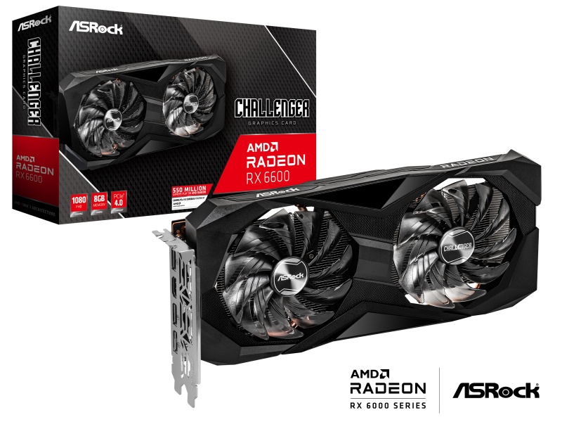 AsRock Radeon RX 6600 Challenger D 8GB - 4 | YEO