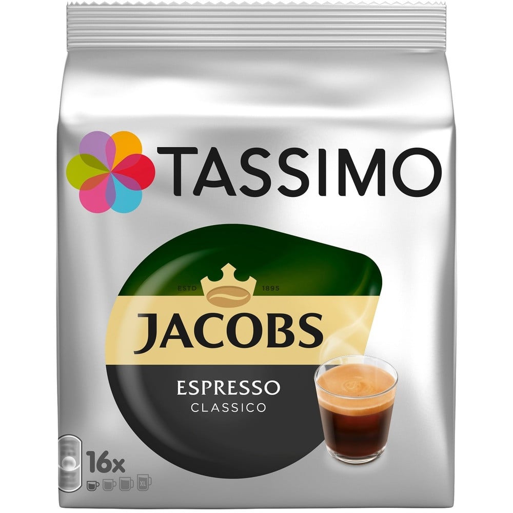 Capsule cu cafea Jacobs Tassimo espresso classico - 16 capsule - 118gr/pachet