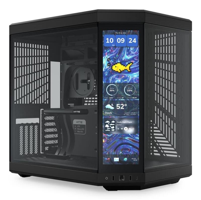 CARCASA HYTE Y70 Mid-Tower PITCH BLACK - 1 | YEO