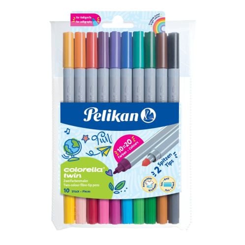 Carioca Pelikan 10/seti Colorella Twin