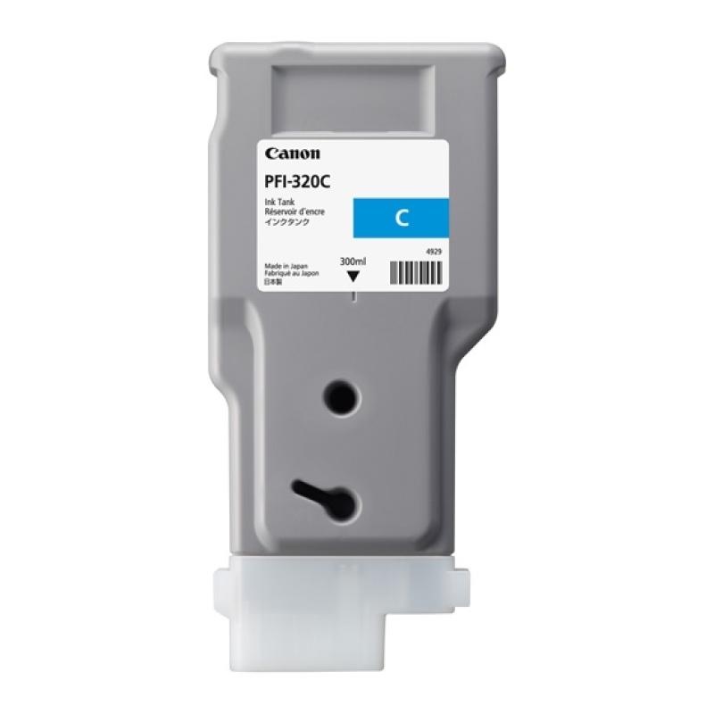 Cartus cerneala Canon PFI-320C, cyan, capacitate 300ml, pentru Canon TM 200/205/300/305. - 1 | YEO