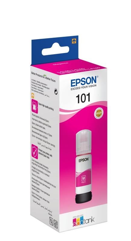 Cartus cerneala Epson 101 ECOTANK , magenta, capacitate 70ml, pentru L6170, L4160, L4150, L6190 - 3 | YEO
