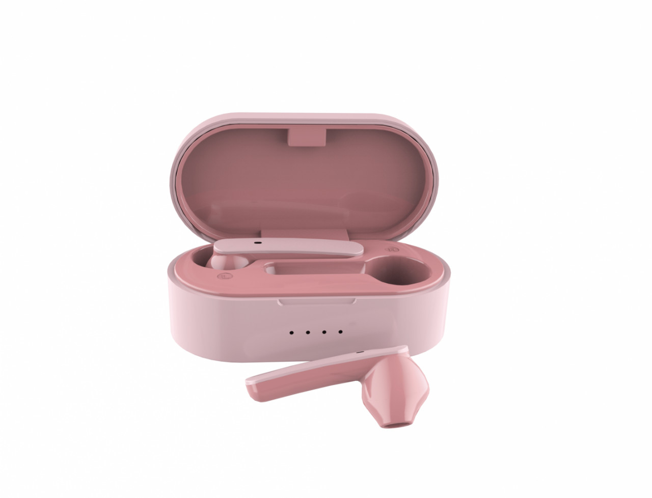 Casti Akai BTE-J10P wireless, roz - 3 | YEO
