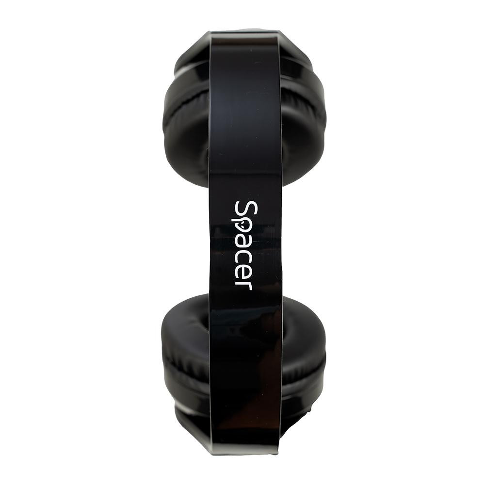 Casti cu micr. Spacer, wireless, negru - 2 | YEO