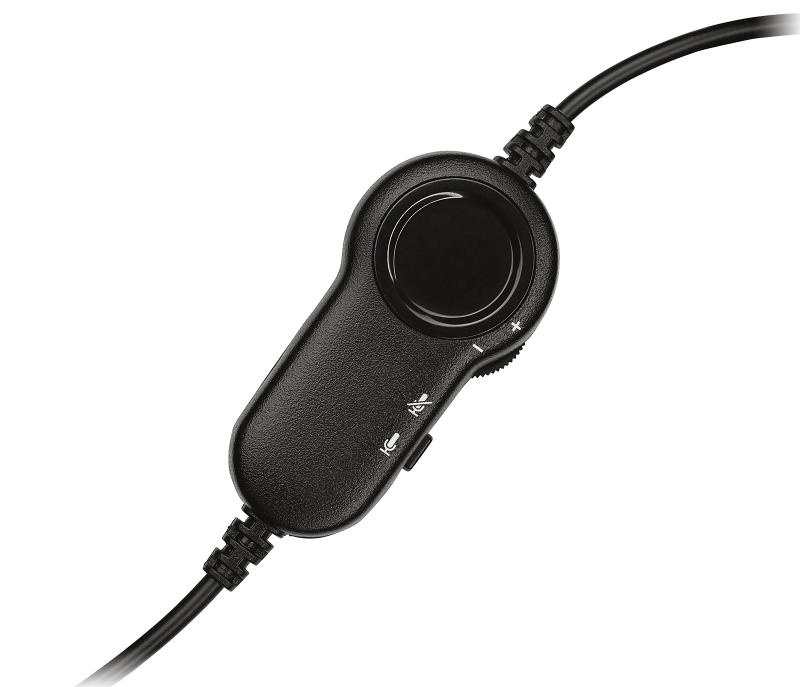 Casti cu microfon Logitech H151, negru - 1 | YEO