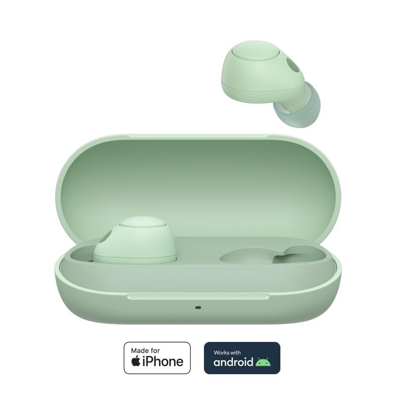 Casti Sony WF-C700N wireless, verde - 5 | YEO