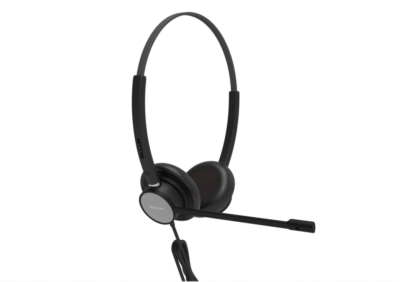 Casti Tellur Voice 320 USB, negru - 2 | YEO