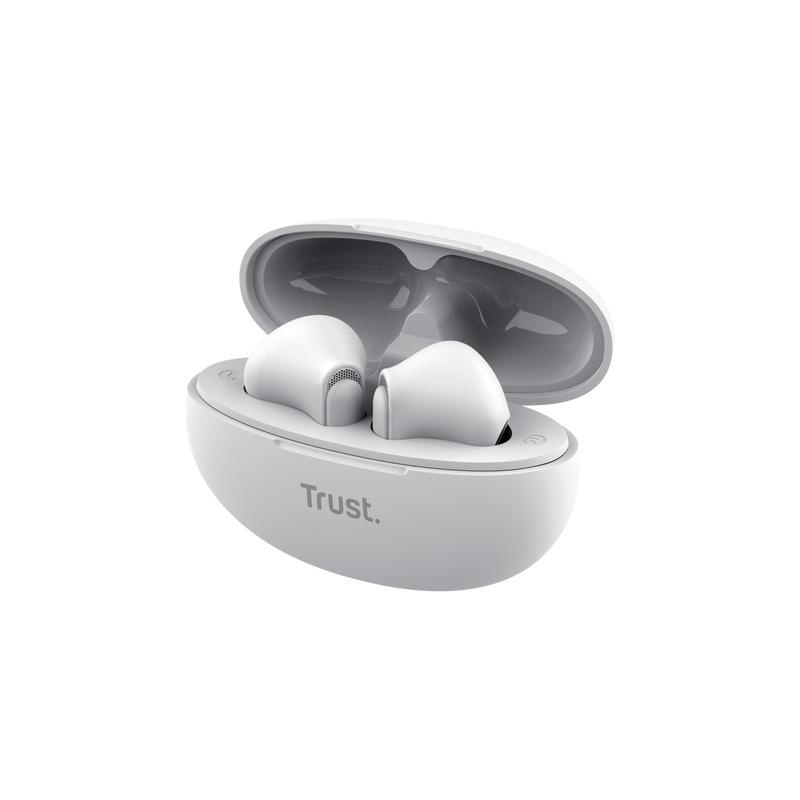 Casti Trust Yavi wireless earph., alb - 3 | YEO