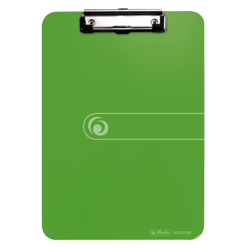 Clipboard simplu Herlitz Easy Orga To Go A4 verde opac