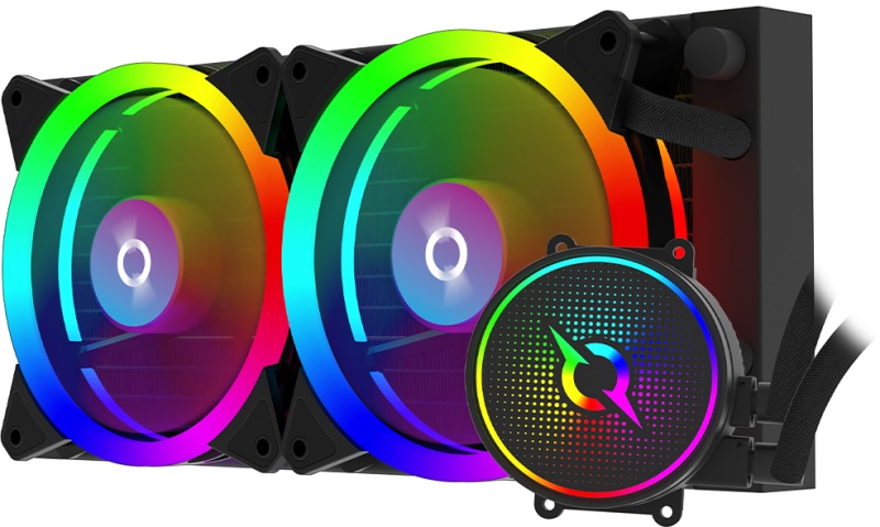 CPU Cooler Aquarius 240 AIO Black ARGB - 3 | YEO