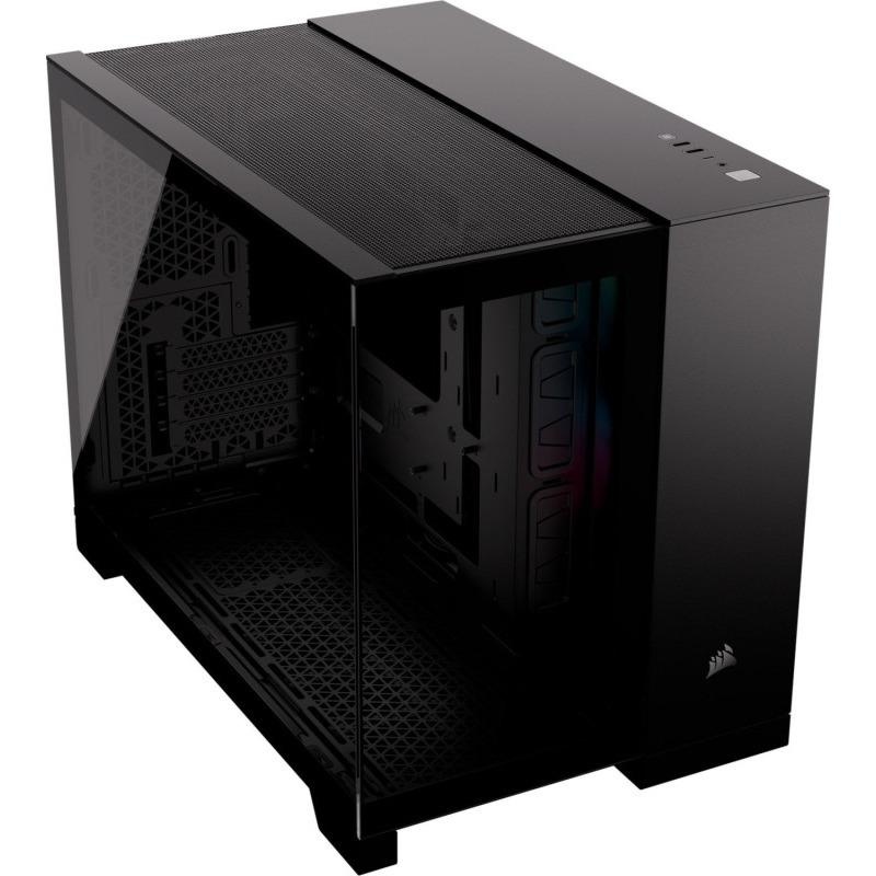 CR Case iCUE 2500X RGB Micro ATX Black - 1 | YEO