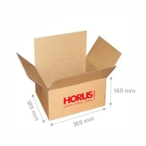 Cutie carton 380x380x160 mm, natur