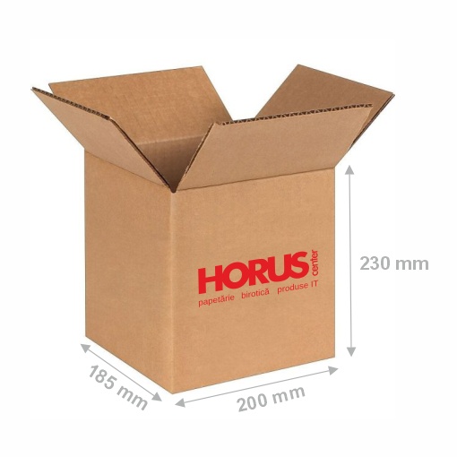 Cutie carton dreaptă 360 GR CO3 (200x185x230mm) - 1 | YEO