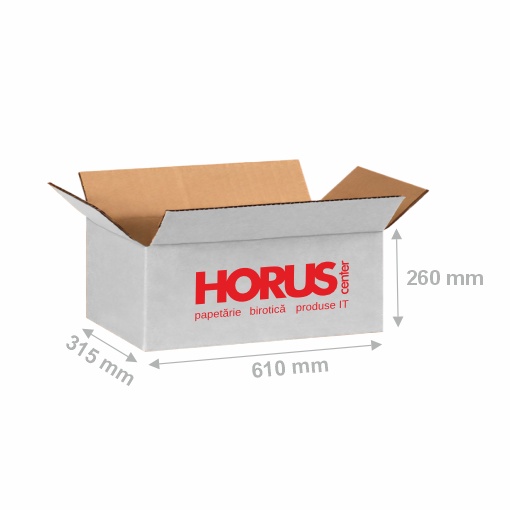 Cutie carton dreaptă 360 GR CO3 (610x315x260mm)