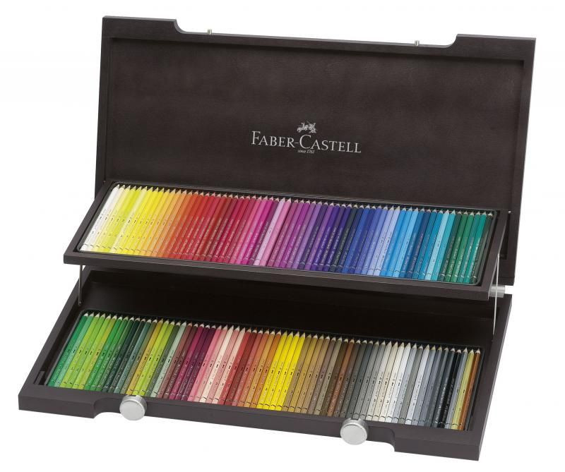 Cutie lemn Faber-castell Acuarela A.Durer, 120 buc