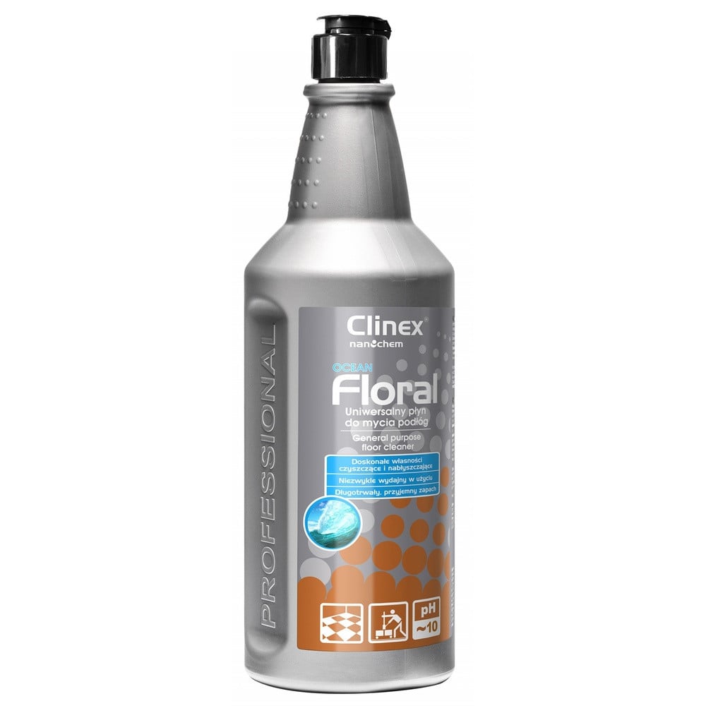 Detergent lichid pentru curățarea pardoselilor Clinex Floral Ocean, 750 ml