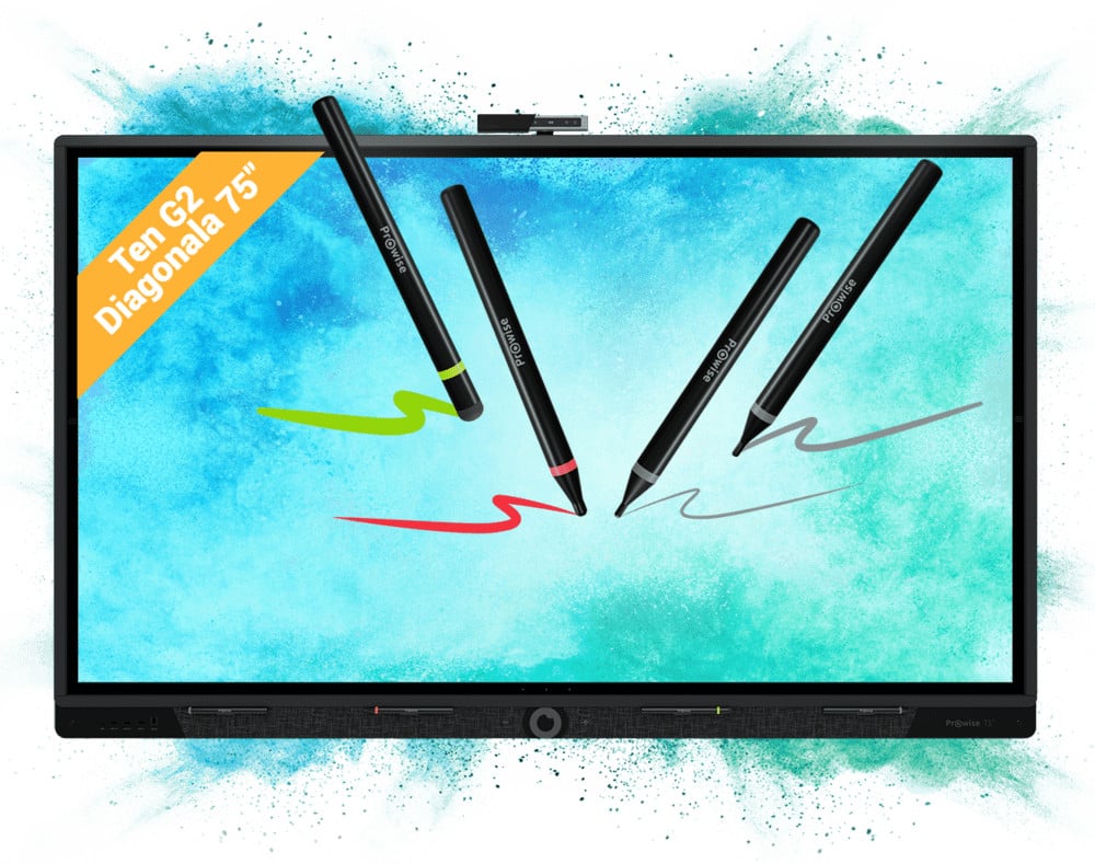 Display interactiv Genius Prowise Ten G2 75