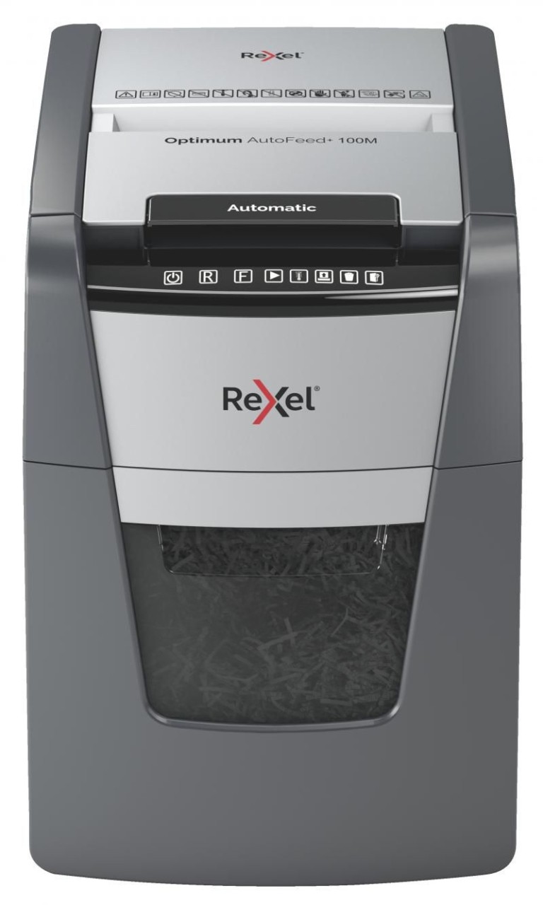 Distrugator Automat Optimum 100m P5 Micro Cut 100 Coli Rexel