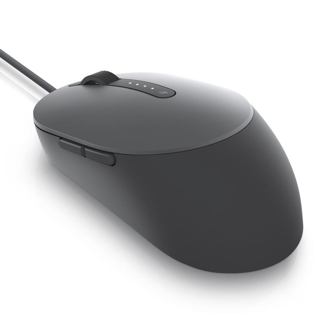 DL MOUSE MS3220 WIRED TITAN GREY - 1 | YEO