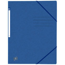 Dosar carton Oxford Top File A4 cu elastic MultiStrat 390 g/mp - 2 | YEO