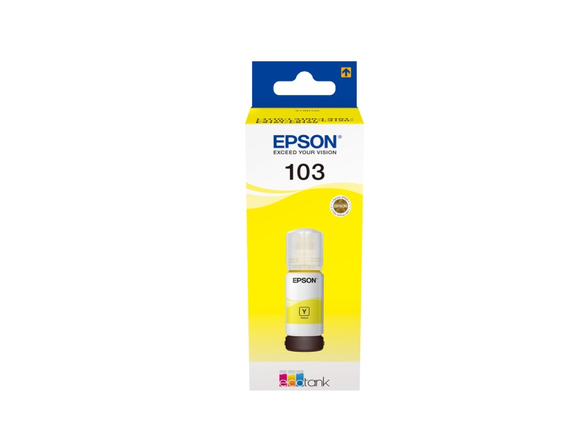 EPSON 103 ECOTANK YELLOW INK BOTTLE - 1 | YEO