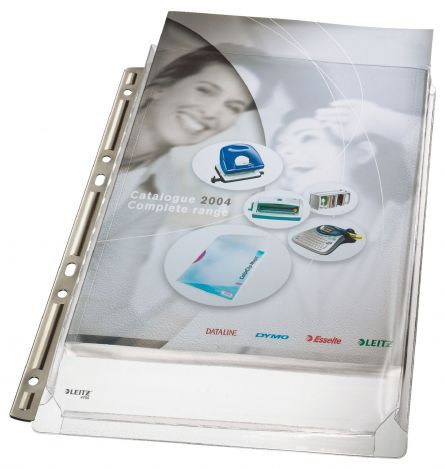 Fila protectie A4 JUMBO LEITZ extra ranforsare metal 170 microni 3 buc/set - 1 | YEO