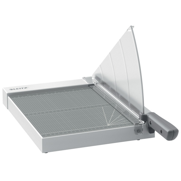 Ghilotină LEITZ Home Office Precision, A4, 10 coli, indicator laser inclus, gri