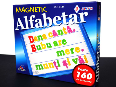 Joc educativ, Alfabetar Magnetic, Juno