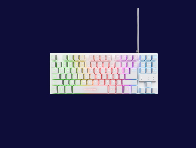 Kit Trust Wireless GXT 798W 2-in-1, alb - 1 | YEO