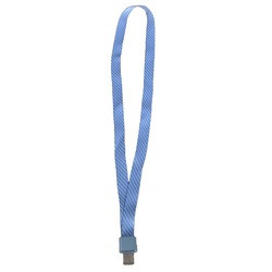 Lanyard textil, 15mm latime,clip metal, KEJEA - gri - 2 | YEO