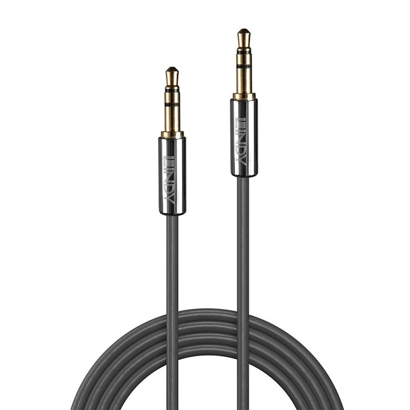 Lindy Cablu Audio 3.5mm, 2m, Cromo Line - 3 | YEO