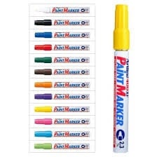 Marker cu vopsea, corp metalic, varf rotund 2.3mm Artline 400XF