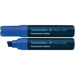 Marker permanent Schneider Maxx 280, vârf tesit 4+12mm - 2 | YEO
