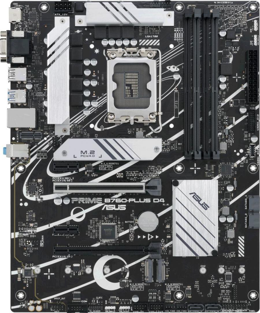 MB AS PRIME B760-PLUS LGA1700 DDR5 - 1 | YEO