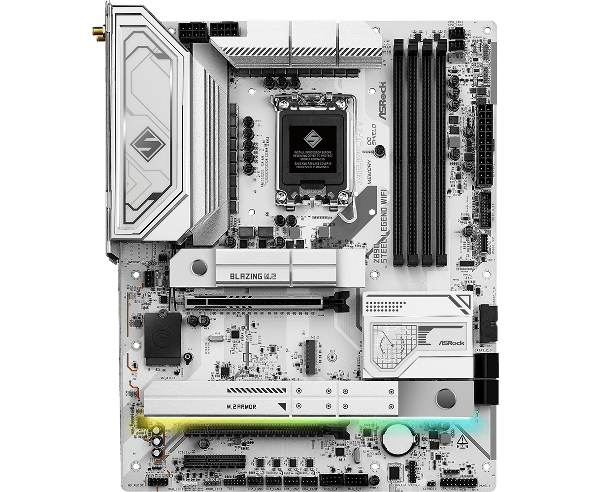 MB Asrock Z890 STEEL LEGEND WIFI LGA1851 - 1 | YEO