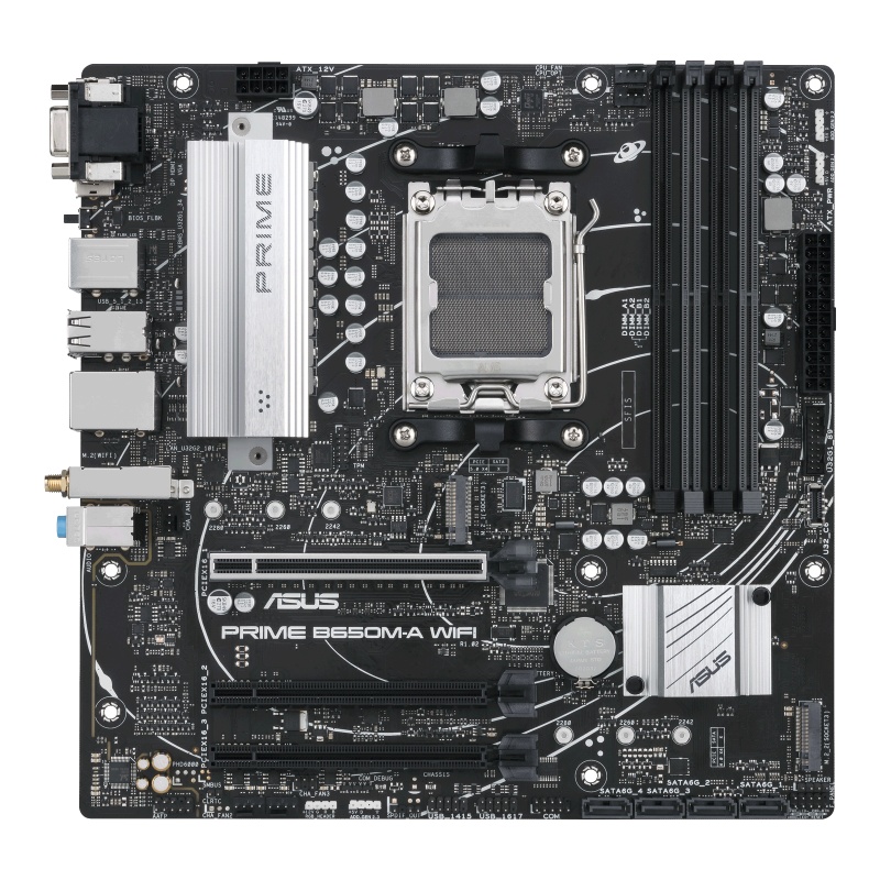 MB ASUS PRIME B650M-A WIFI AM5 - 5 | YEO