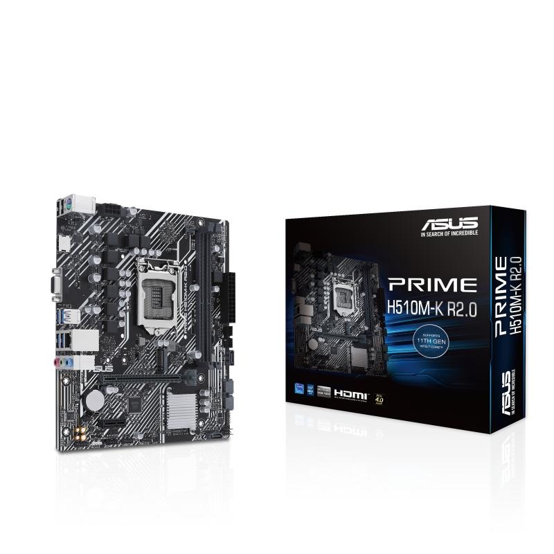 MB ASUS PRIME H510M-K R2.0 LGA1200 DDR4 - 4 | YEO