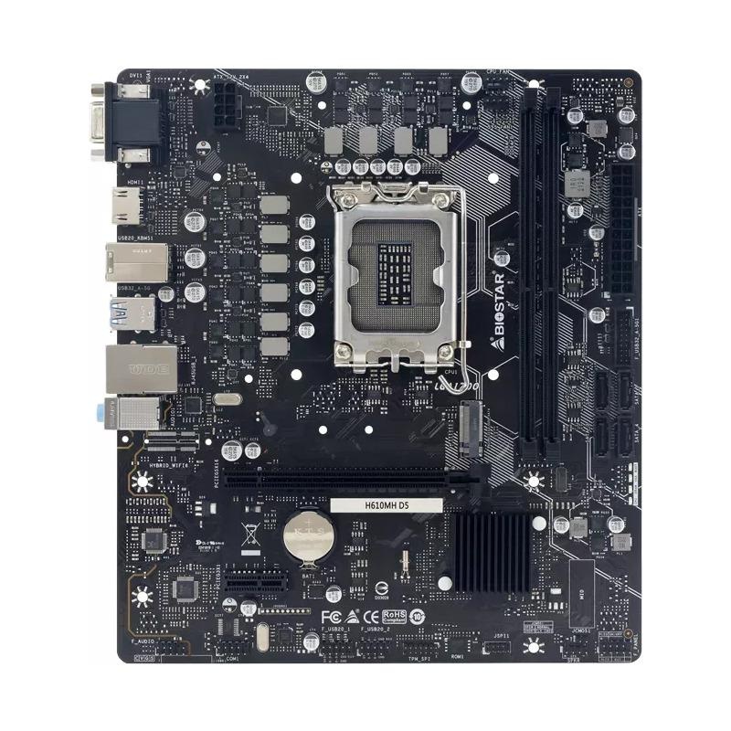 MB BIOSTAR H610MHP 2.0 LGA1700 DDR4 - 1 | YEO