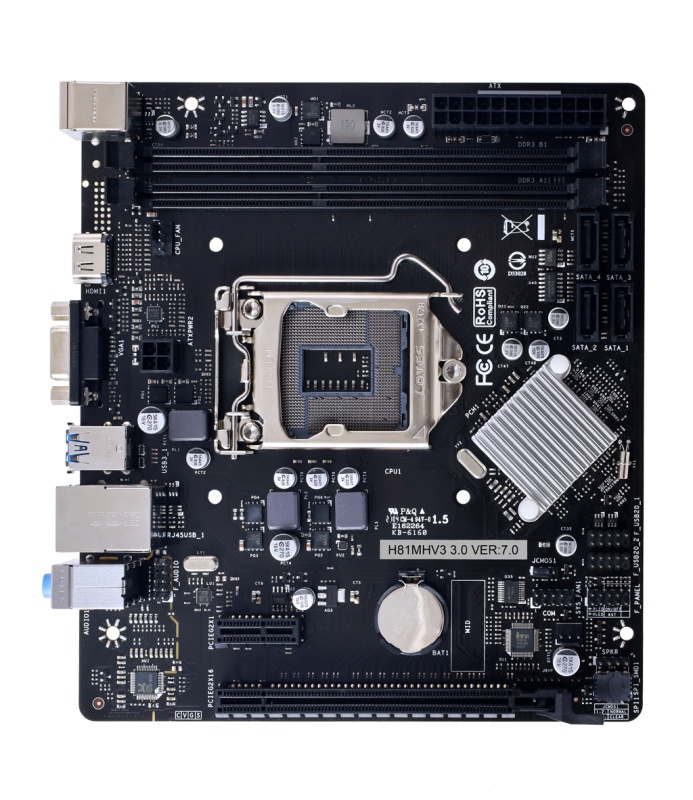 MB BIOSTAR H81MHV3 3.0 LGA 1150