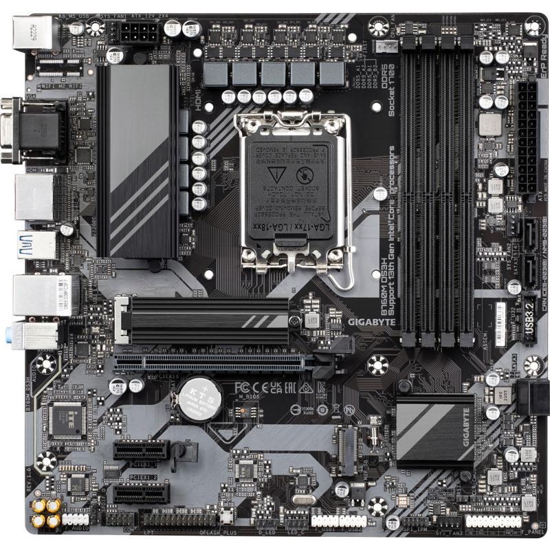 MB GIGABYTE B760M DS3H LGA1700 DDR5 - 1 | YEO