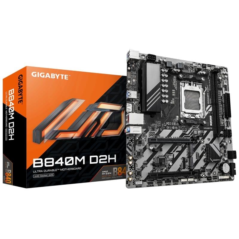 MB GIGABYTE B840M D2H AM5 - 1 | YEO