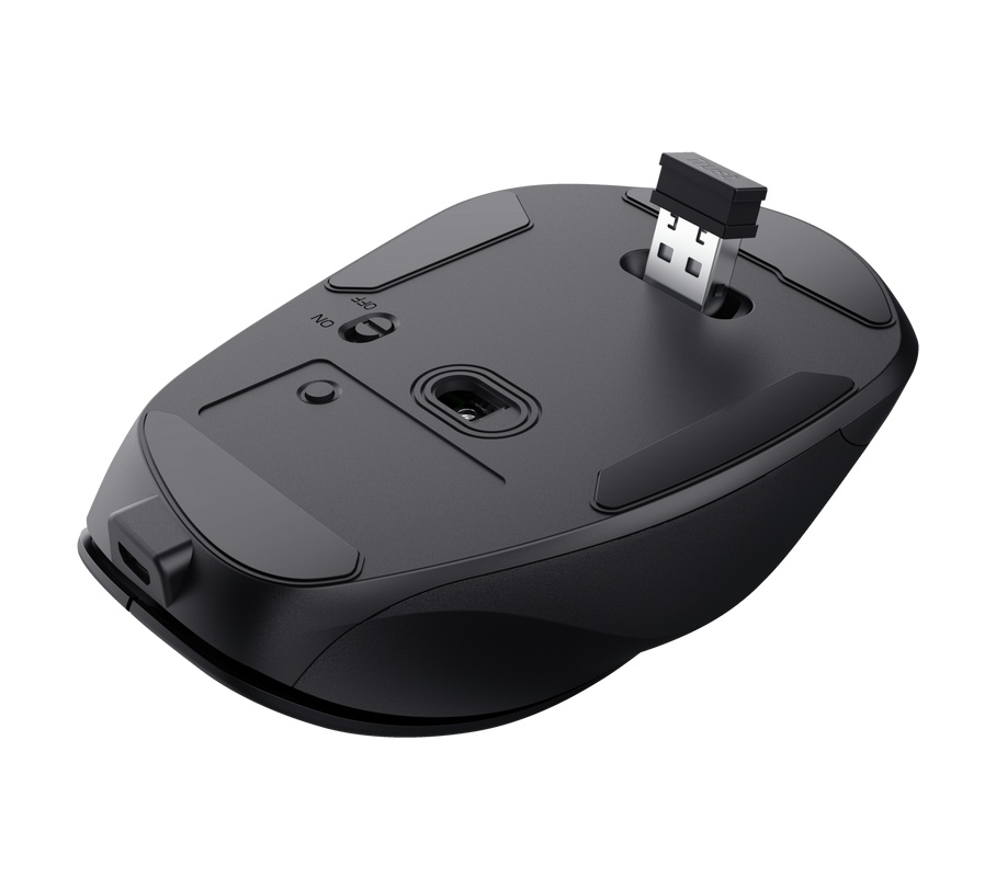 Mouse Trust Fyda WS 2400 DPI, negru - 2 | YEO