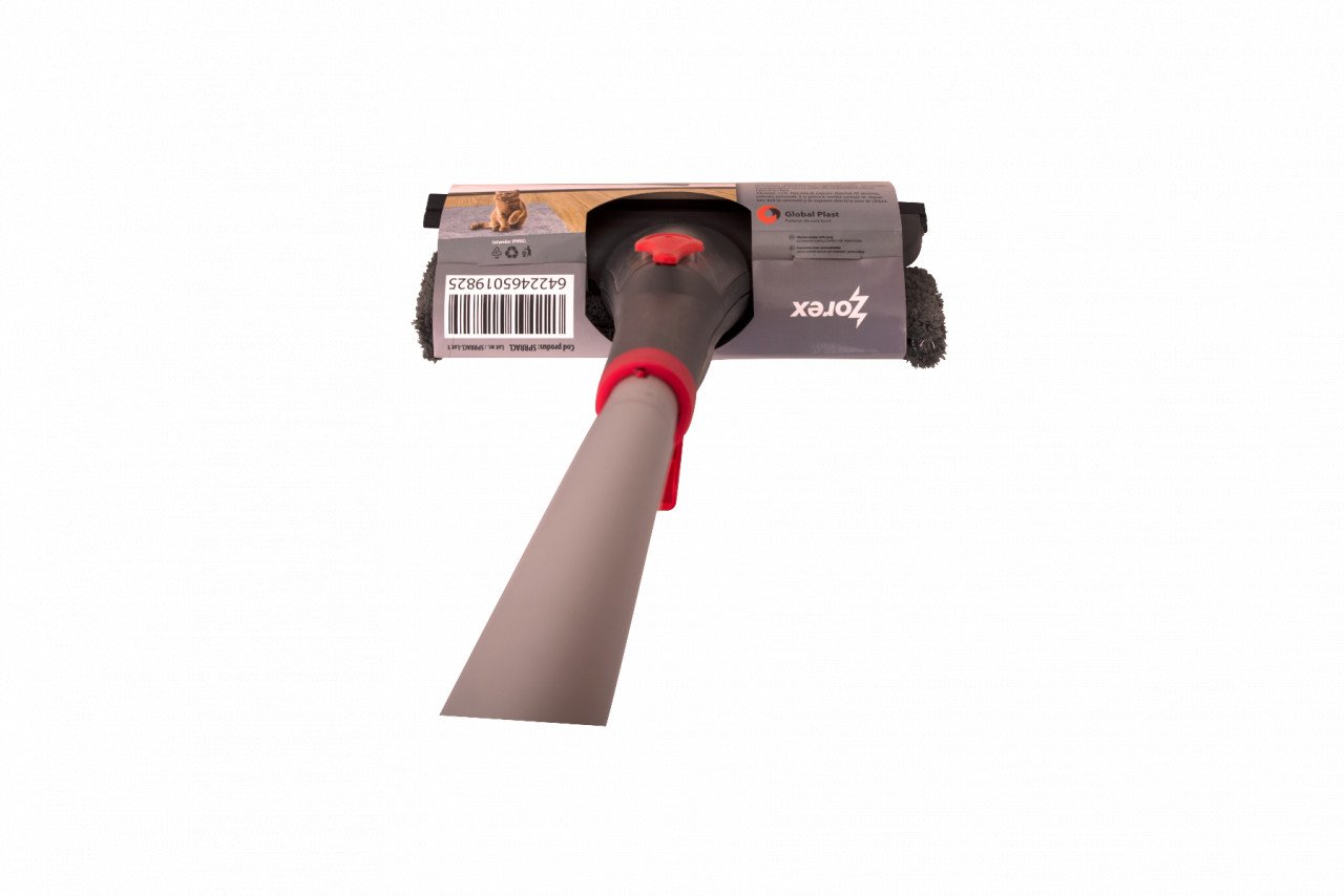 Racletă spray cu rezervă din microfibră Zorex Pro, gri