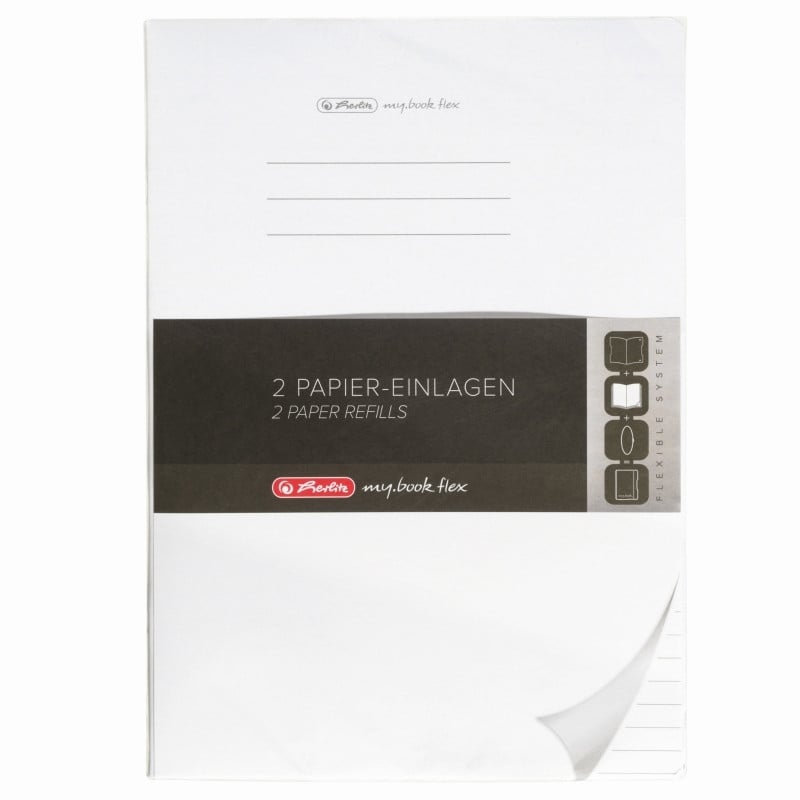 Rezerva My.Book Flex A6 40 file 70g romana set 10 bucati, Herlitz